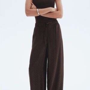 H&M Dark Brown Women's Trousers